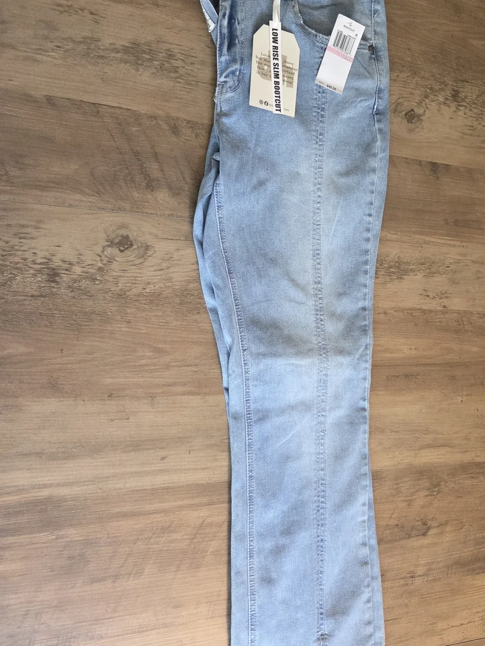 Dollhouse Light Blue Flare Jeans - Picture 6 of 7
